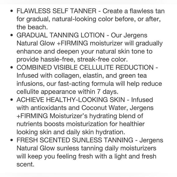 Jergens natural glow lotion 7.5 Fl oz - Picture 6 of 6